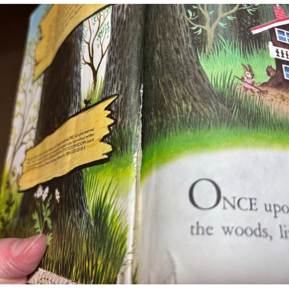 Little Golden Books Lot 6 Hymns Family Jungle Nature Boys Girls Vintage‎